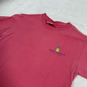 Simply‎ Southern Pink Pineapple Graphic T-Shirt Stand Tall Stay Sweet Small